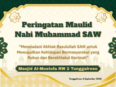 Peringatan Maulid Nabi Muhammad SAW